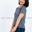 เสื้อยืด คอกลม แขนสั้น สีเทาอ่อน Size 4XL
