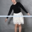 เสื้อยืด คอกลม แขนยาว สีดำ Size 4XL