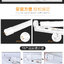 หลอด T8 LED Tube แบบฟลูออเรสเซนต์ 1.2 เมตร 22 watt พร้อมราง FSL แบบ 3 ชุด