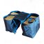 กระเป๋าพ่วงข้างมอเตอร์ไซต์ ผ้าเคลือบ PVC กัน้ำ70-80% ไม่มีฝา ไซส์ M