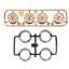 95530 Low-Profile Tire & Copper Plated Wheel Set (Y Spoke)