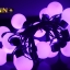ส่งฟรี ไฟเชอรี่led ไฟปิงปองled 20 ลูก : ขนาด 5 ซม - สีม่วง /Ping pong ball led 20 leds : 5 cm. size - Purple