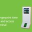เครื่องสแกนลายนิ้วมือ zkteco f22 wifi
