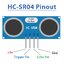 HC-SR04 Ultrasonic Sensor Module 3.3-5V เซนเซอร์วัดระยะทางแบบ Ultrasonic
