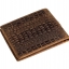 Wallet รุ่น Crok กระเป๋าสตางค์หนังวัวพิมพ์จระเข้