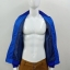 เสื้อแจ็คเก็ตผ้าร่ม สีน้ำเงิน คอเบสบอล สั่งปักได้ งานไทย ผ้ามีหลายสี