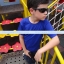 เสื้อยืดเด็ก คอกลม แขนสั้น สีน้ำเงิน Size S