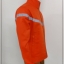 เสื้อช่าง เสื้อช๊อปผ้าเวสปอยท์Cotton 100% สีส้ม ติดสะท้อนแสง สินค้าพร้อมส่ง M-XXL
