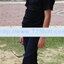 เสื้อยืดเด็ก คอกลม แขนสั้น สีดำ Size S