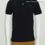 เสื้อโปโลผู้ชายสีดำ คอปกทอ ผ้า Cotton100% ไซร์ M - XXXL