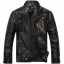 เสื้อแจ็คเก็ต สำหรับ Biker Jarvoz (หนังPUพรีเมี่ยม) Black