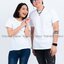 เสื้อยืด คอกลม แขนสั้น สีขาว Size 3XL