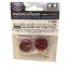 95516 HG Aluminum Reversible Wheels for Low Profile Tires (Super X & XX, Red/2pcs.)