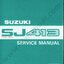 CD คู่มือการซ่อม และวงจรไฟฟ้าทั้งคัน SUZUKI CARIBIAN SJ413 (SJ50, SJ51) เครื่องยนต์คาบูเรอเตอร์