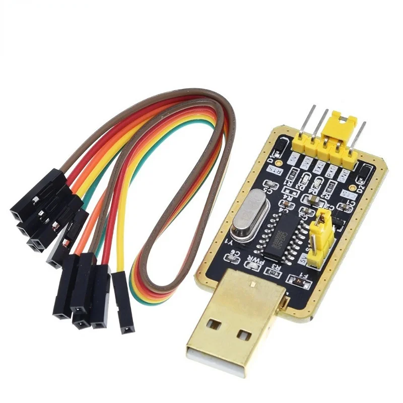 โมดูล USB TTL CH340 แปลง USB เป็นสัญญาณ TTL RS232